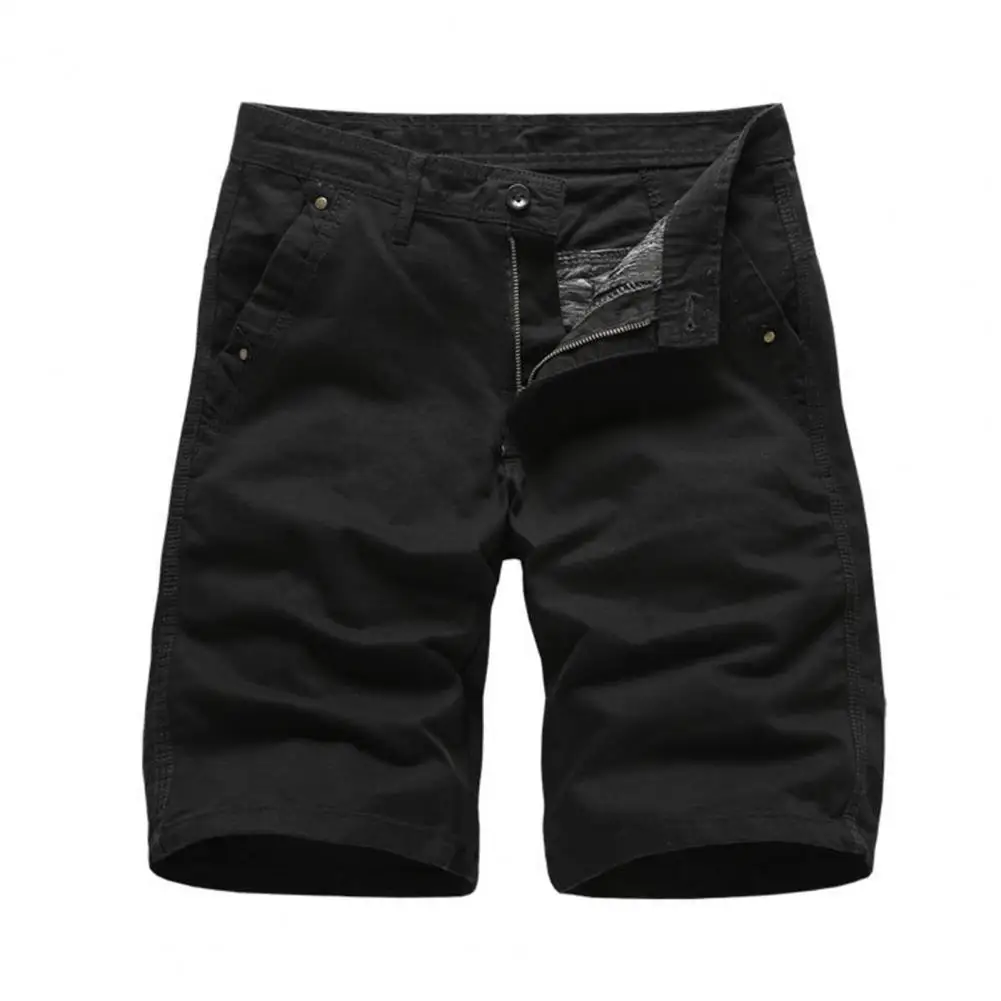 

Summer Men Sports Shorts Mid Rise Wide Leg Cargo Shorts Male Outdoor Hunting Fishing Capri Shorts Male Clothing