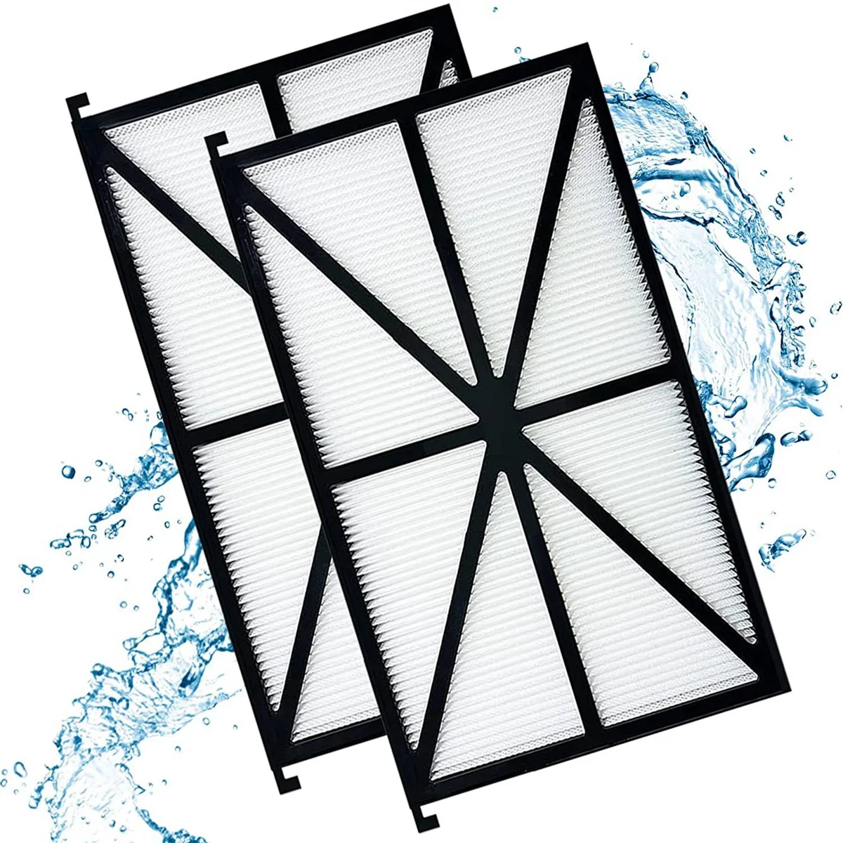 2 Pack RCX70101PAK2 Replacement Robotic Pool Cleaner Filter Cartridges for Hayward TigerShark SharkVac Aqua Vac