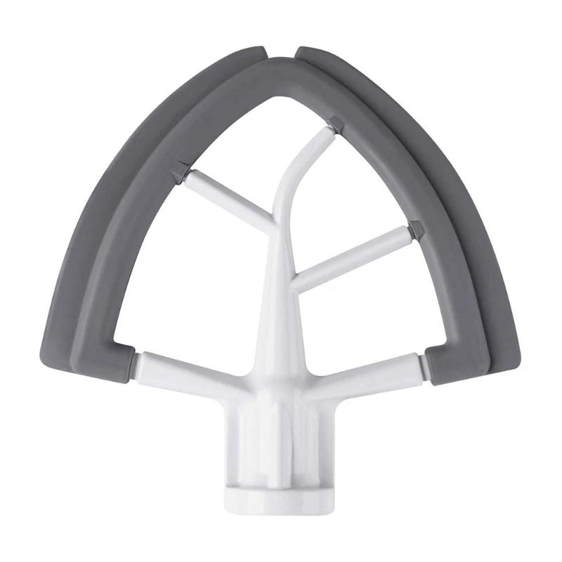 

4.5-5 Quart Flex Edge Beater for Tilt-Head Stand Mixer Beater Blade with Both-Sides Flexible Silicone Edges Bowl Scraper