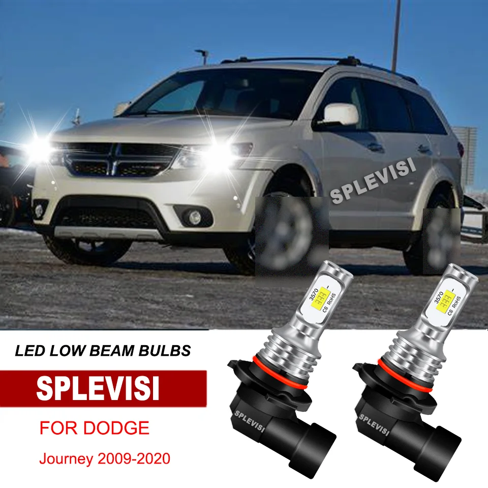 

2XHB4 светодиодные фары ближнего света IP67 комплект для Dodge Journey 2009-2020 Buick LeSabre 2000-2005 Century 1990-2005 автомобильные светодиодные фары