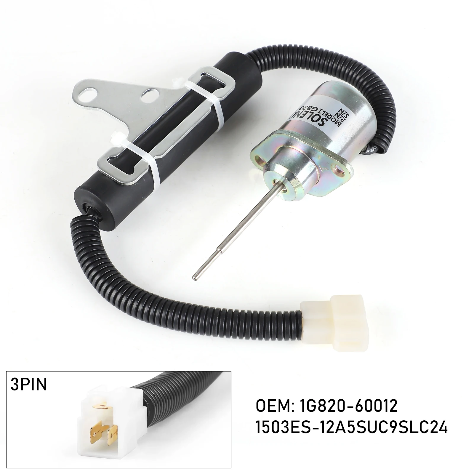 Соленоидный клапан Solarhome 1503ES-12A5SUC9SLC24 для экскаватора Kubota KX41 SA-5156-12 KX016 KX018 U15 U17