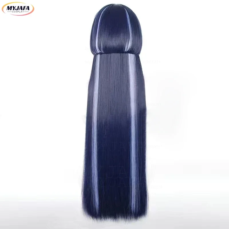 Длинный парик Scaramouche Balladeer для косплея Genshin Impact термостойкие синтетические волосы