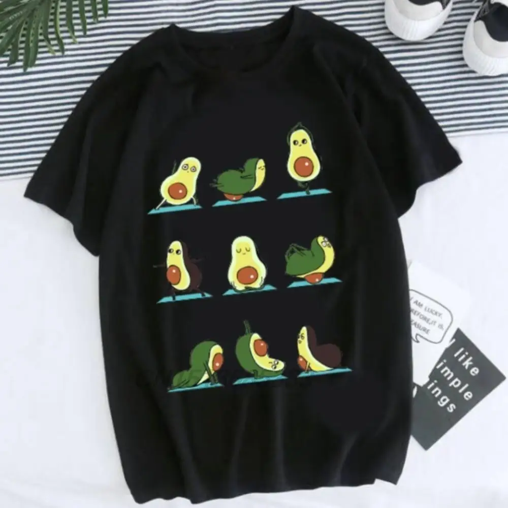 

Забавные графические мужские и женские футболки для йоги, авокадо, свисающая Винтажная Футболка с принтом Hello Avocado, топы для влюбленных кошек, рыб, кошек