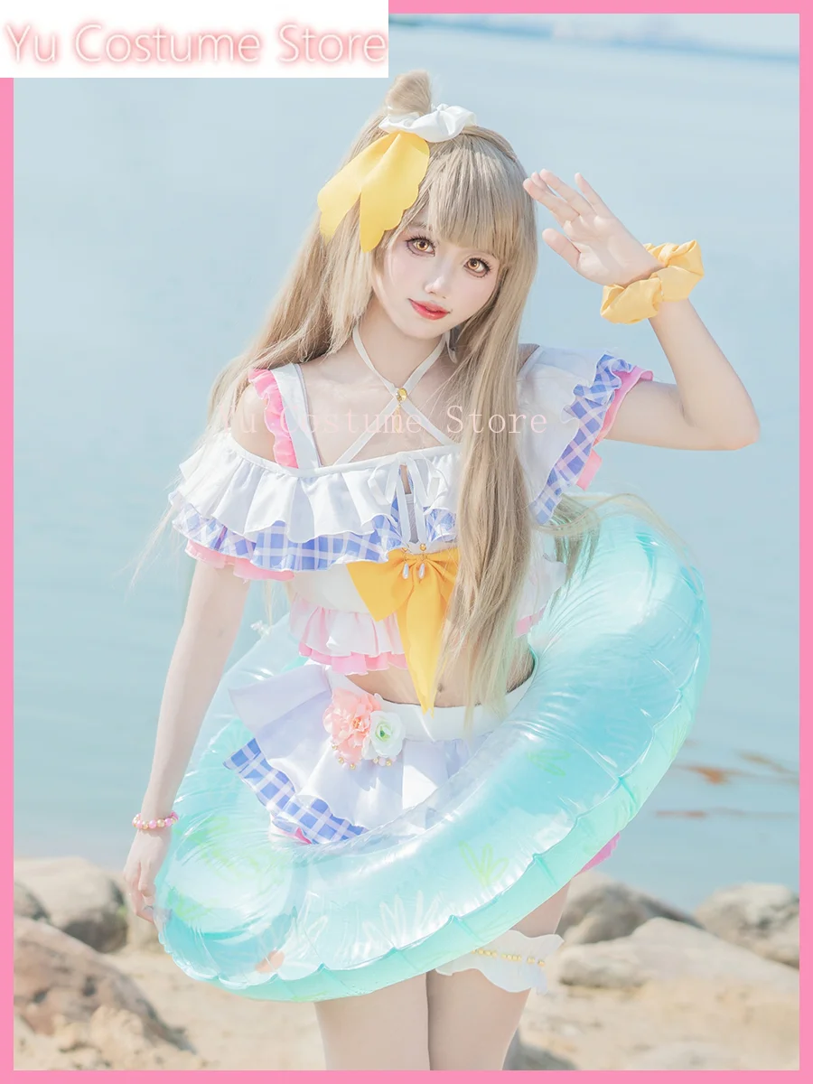Купальник Lovelive Minami Kotori Hit The Song Костюм Косплей Cos Game Аниме Вечеринка Униформа
