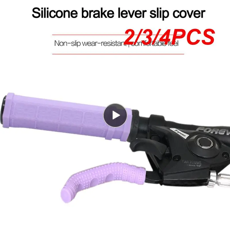 

2/3/4 шт., противоскользящие Чехлы для ручек тормоза