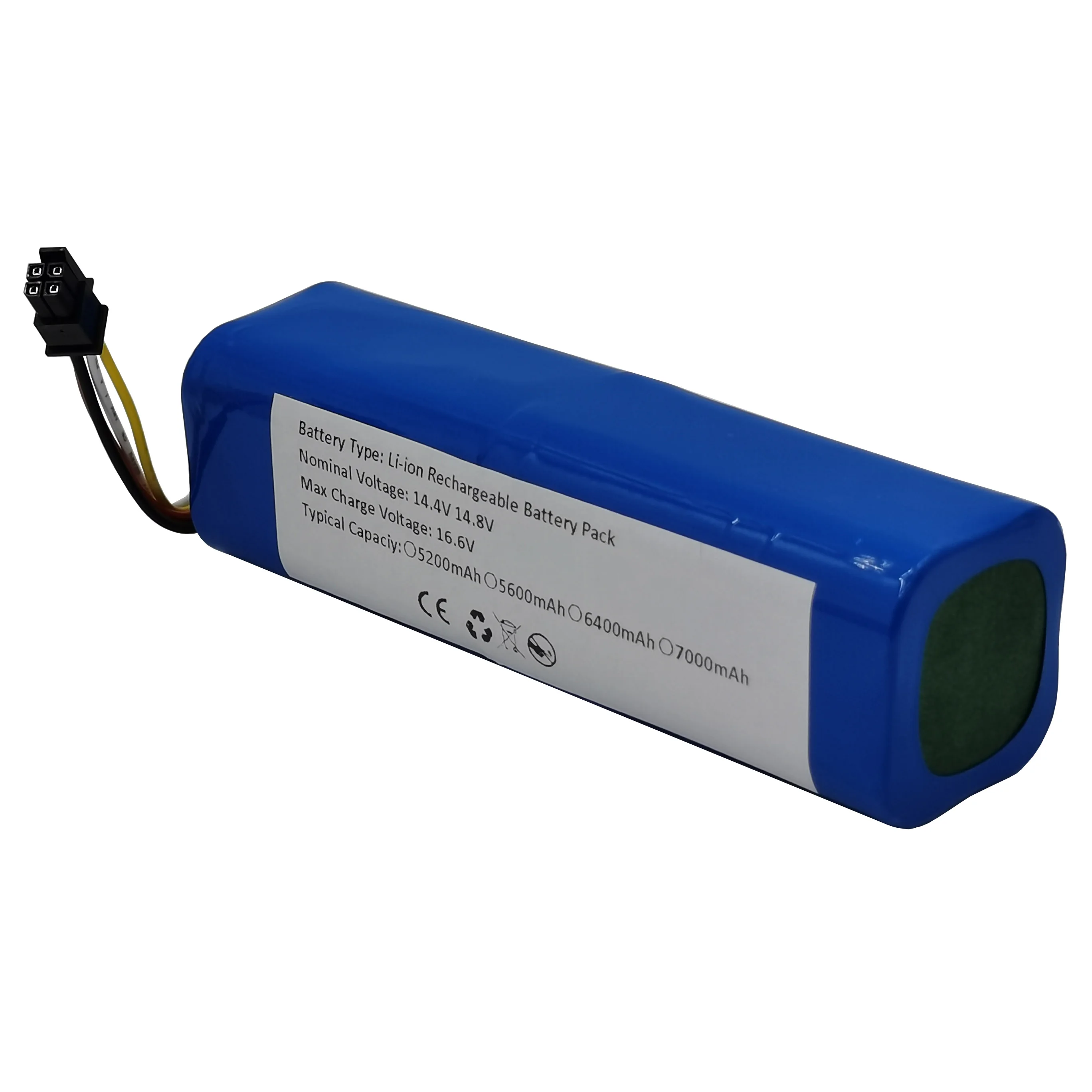 14 4 В 8 в 7000 мАч 6400 5600 литий-ионный перезаряжаемый аккумулятор для робота-пылесоса
