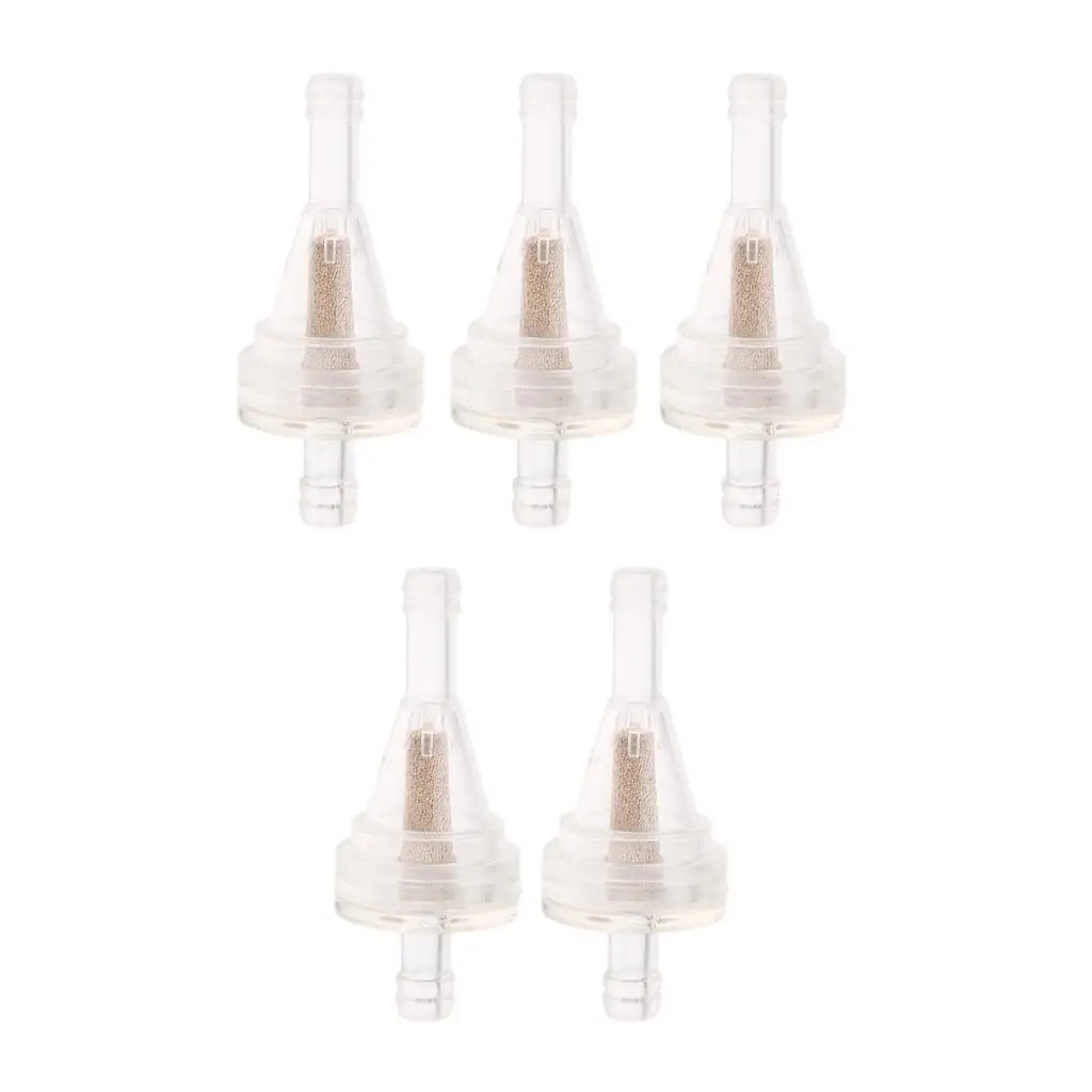 

Универсальный Топливный фильтр для двигателя мотоцикла, бензина, масла, 5 шт., для шланга 1/4 дюйма 6 мм