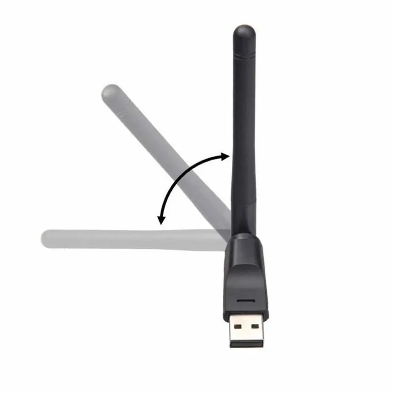 

150Mbps Ralink RT5370 Wireless Network Card Mini USB 2.0 WiFi Adapter Antenna PC LAN Wi-Fi Receiver Dongle 802.11 B/g/n