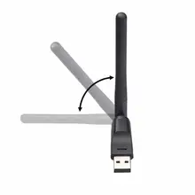 150Mbps Ralink RT5370 Wireless Network Card Mini USB 2.0 WiFi Adapter Antenna PC LAN Wi-Fi Receiver Dongle 802.11 B/g/n