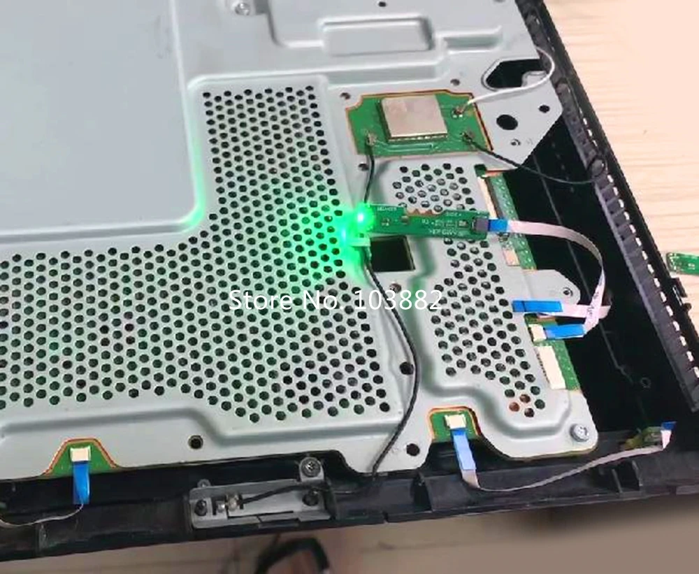 Фото 1 шт., сменная панель светодиодного выключателя питания для PS4 PRO №2