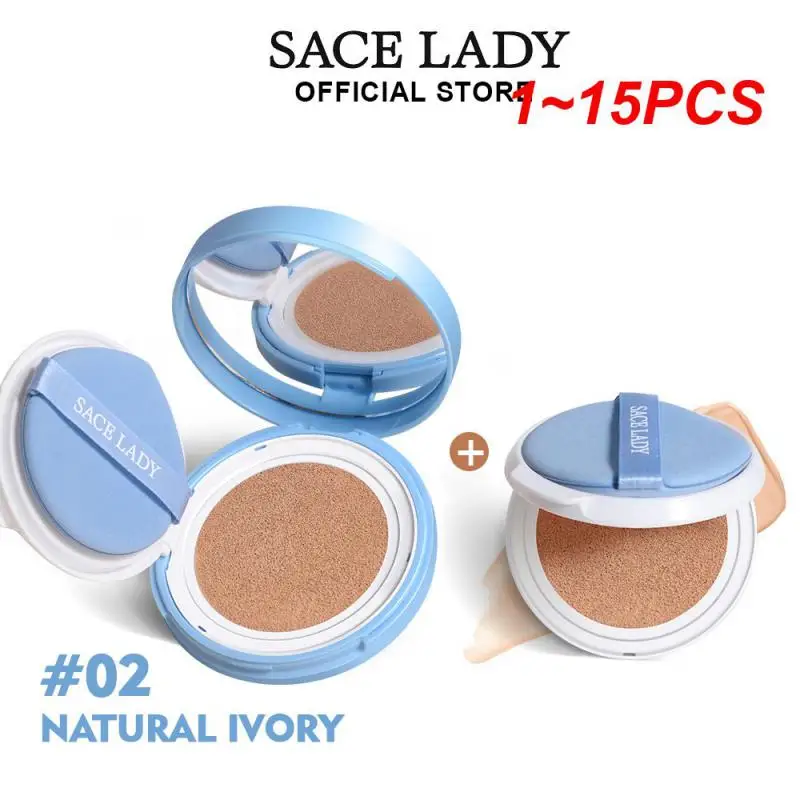 

1~15PCS LADY Silk Soft Mist Powder Cake Long-lasting Oil Control Waterproof Brighten Natural Makeup Cosmetic Maquiagem