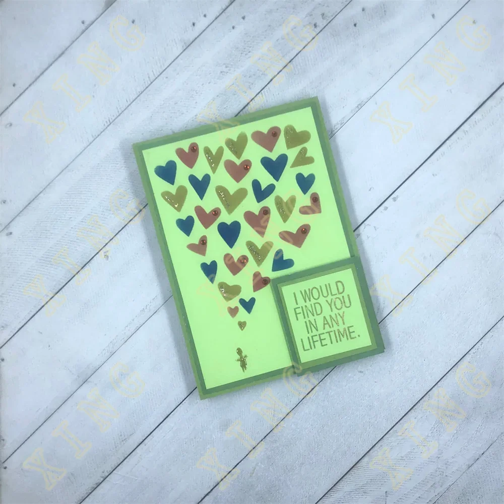 DIY слойные трафареты Настенная картина фотография карта новинка много любви