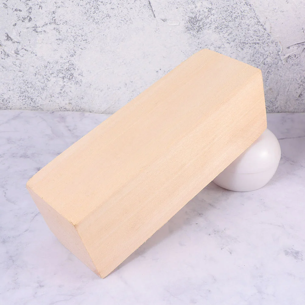Деревянные блоки искусственная древесина из необработанной липы |