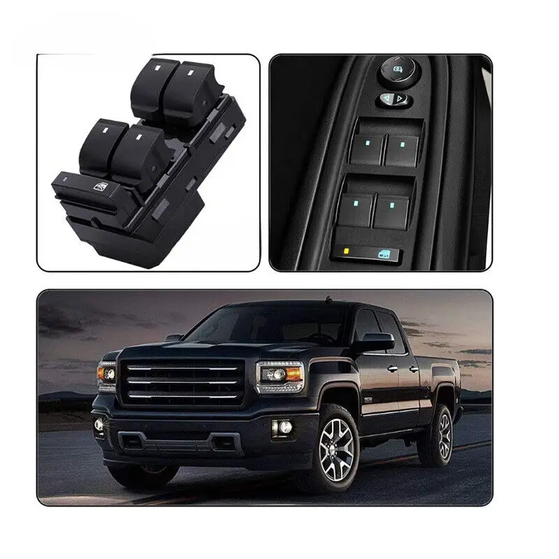Главный выключатель стеклоподъемника для 2007-2013 Chevrolet Silverado 20945129
