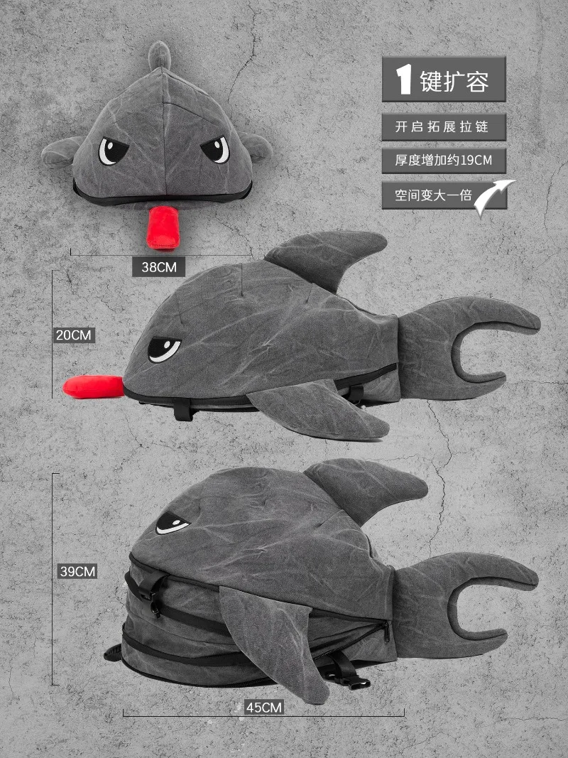 Фото Многофункциональный мотоциклетный рюкзак Shark 4-в-1: сумка на бак, сумка для шлема, сумка на заднее сиденье. Универсальная дорожная сумка для мужчин и женщин. №4
