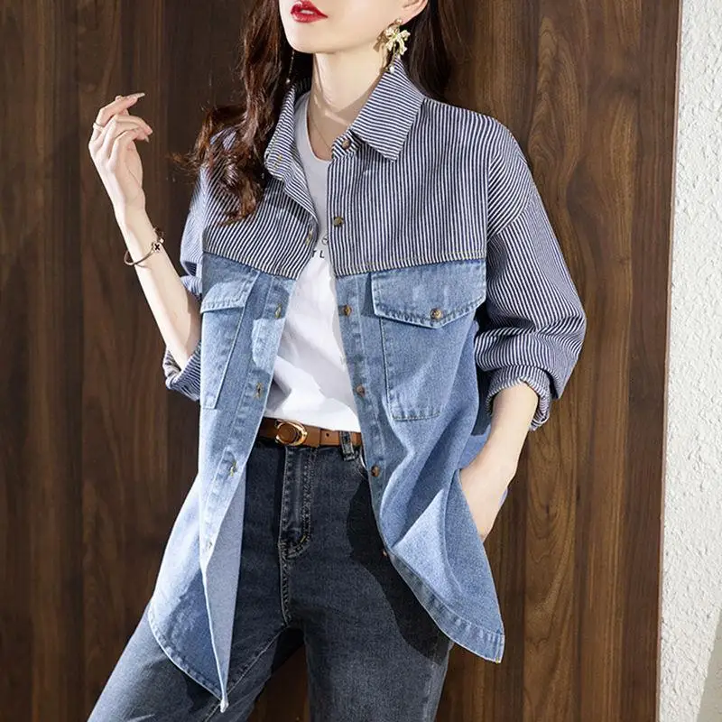 

Mid-length Jacket Women's Spring And Autumn 2023 New Explosive Models Small Beautiful Fashion Tops Jacket