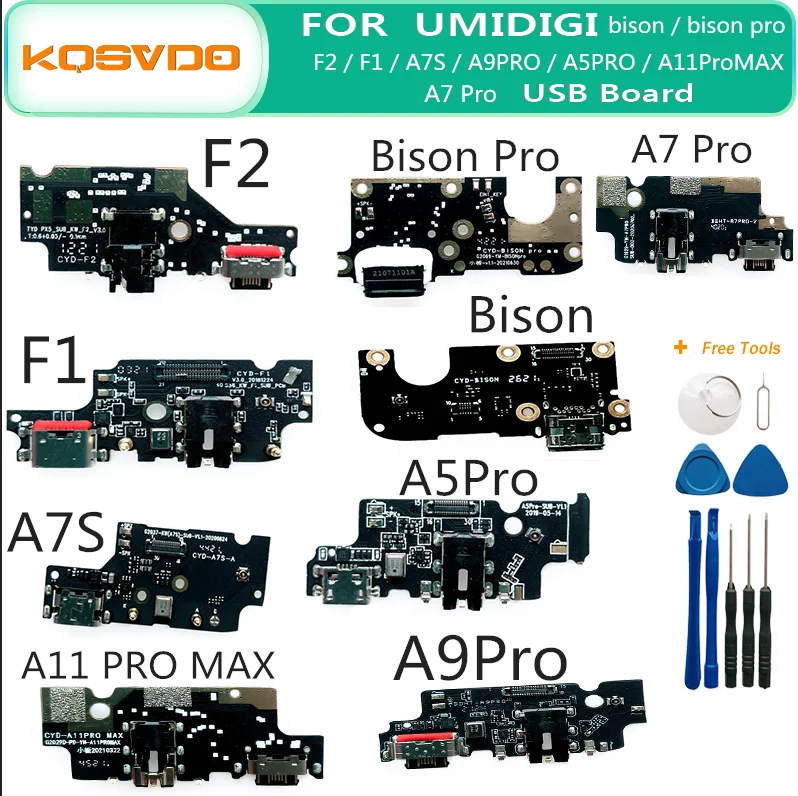 Новинка 100% оригинальные детали для телефона Umidigi F2 F1 USB Bison BISON Pro A7S A5 A7 A9 |
