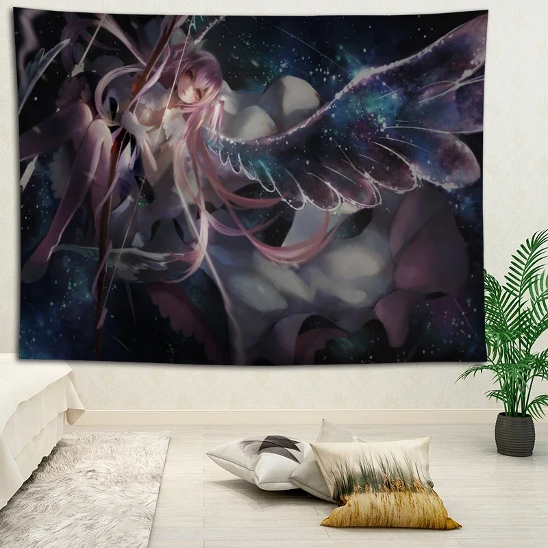 Горячая Распродажа пользовательский аниме Puella Magi Madoka Magica декоративный гобелен