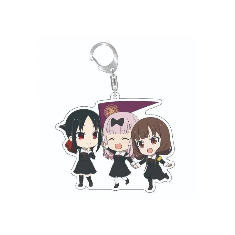 Аниме Kaguya sama Love is War Shinomiya акриловая подвеска фигурка брелок Коллекционная модель
