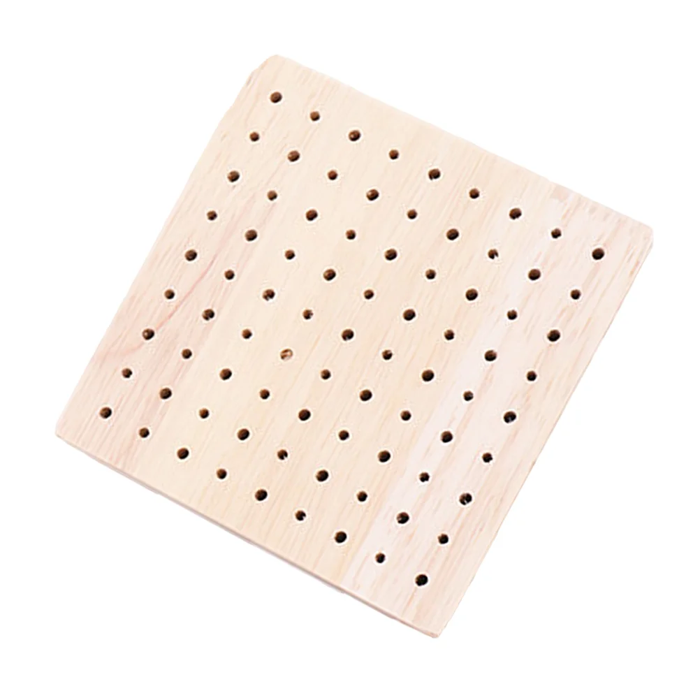 

Clay Figurineswooden Base Pegboard Wheel Pottery Holder Board Display Stand Pegs Sculpting Woodskewerrack Peg Adultstray