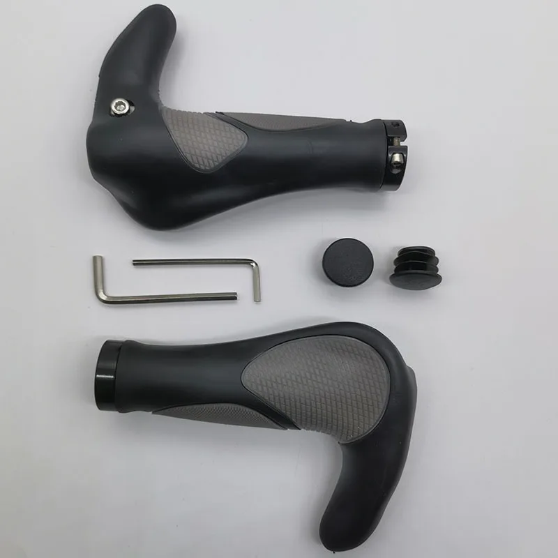 

Rubber Mountain Bike Ox Horn Handle Sleeves Sheep Horn Bilateral Locking Bike Handle Cover Convenient Handle Plugs Anti Slip