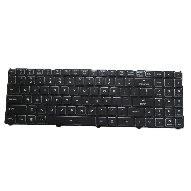 Клавиатура US без подсветки для 한성퓨컴터 Hansung TFG155 TFG255X 255XX TFG256XT 256XX TFG5175 TFG5175T TFG5475H 5476H