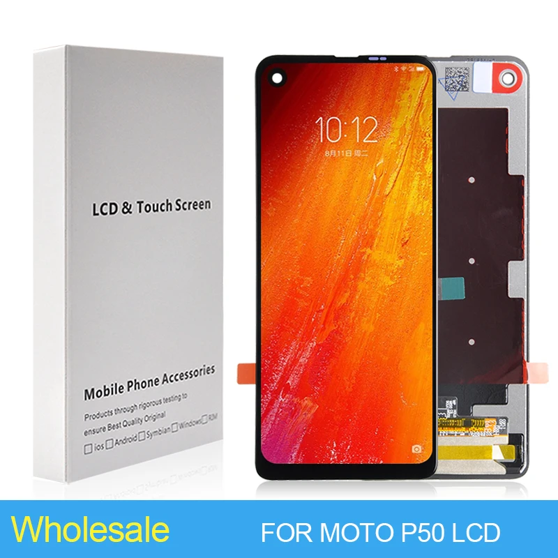 

6.3 Inch For Moto One Vision LCD Touch Panel Digitizer Assembly For Motorola P50 Display XT1790 Screen With Tools Free Shipping