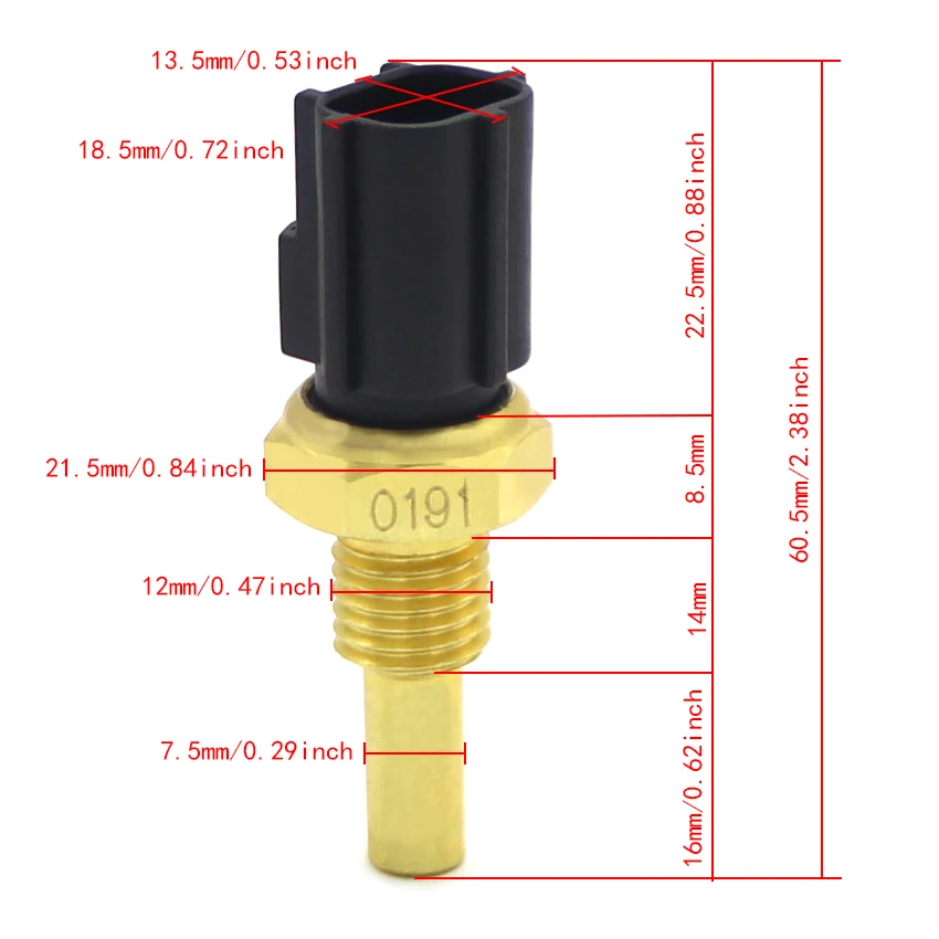 Датчик температуры воды для Yamaha RS10 RS90 RS10R RSG90 Vector ER GT SXR 500 SRX700 SX600 SXV60 SXV70 SX Viper SXV70S -