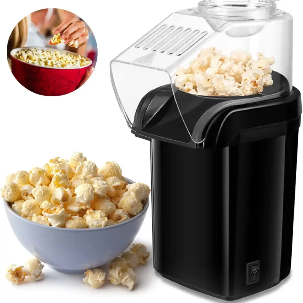 

Hot Air Popcorn Maker，Fully Automatic Popcorn Machine，DIY，Mini Popcorn Maker， Popping Corn Kernels + 16 Cups ，Corn