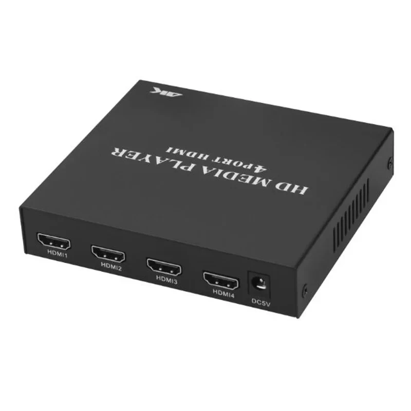 Медиаплеер Full HD 4K1080P с поддержкой USB, внешних HDD, U-дисков, SDMMC, 4xHDMI, MKV, AVI, с ИК-пультом, для воспроизведения Blu-ray (art.: 3920d99fb8540) - 3920d99fb8540