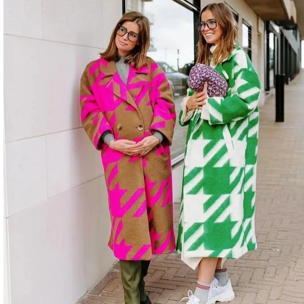 Женская зимняя одежда Risbrdfly новинка 2023 осенне-зимнее модное пальто с длинными