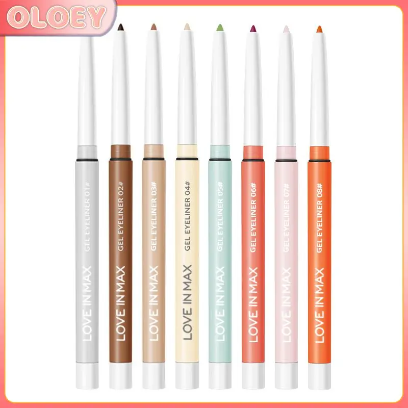 

Color Ultra-fine Eyeliner Pen, Long-lasting, Non-smudge, Waterproof Brown And White Liquid Eyes Makeup Cosmetics TSLM1