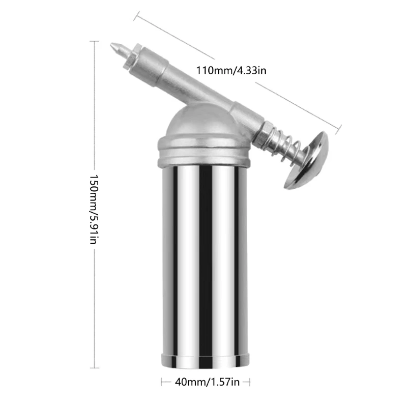 Ручные смазочные пистолеты 80CC высокой емкости для смазки экскаваторов тяжелой