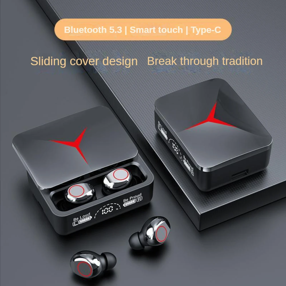 

2023 New with LED Screen HiFi Music Sports Earphone TWS Bluetooth 5.3 Wireless Headset Game Earbuds Waterproof Noise Canceling