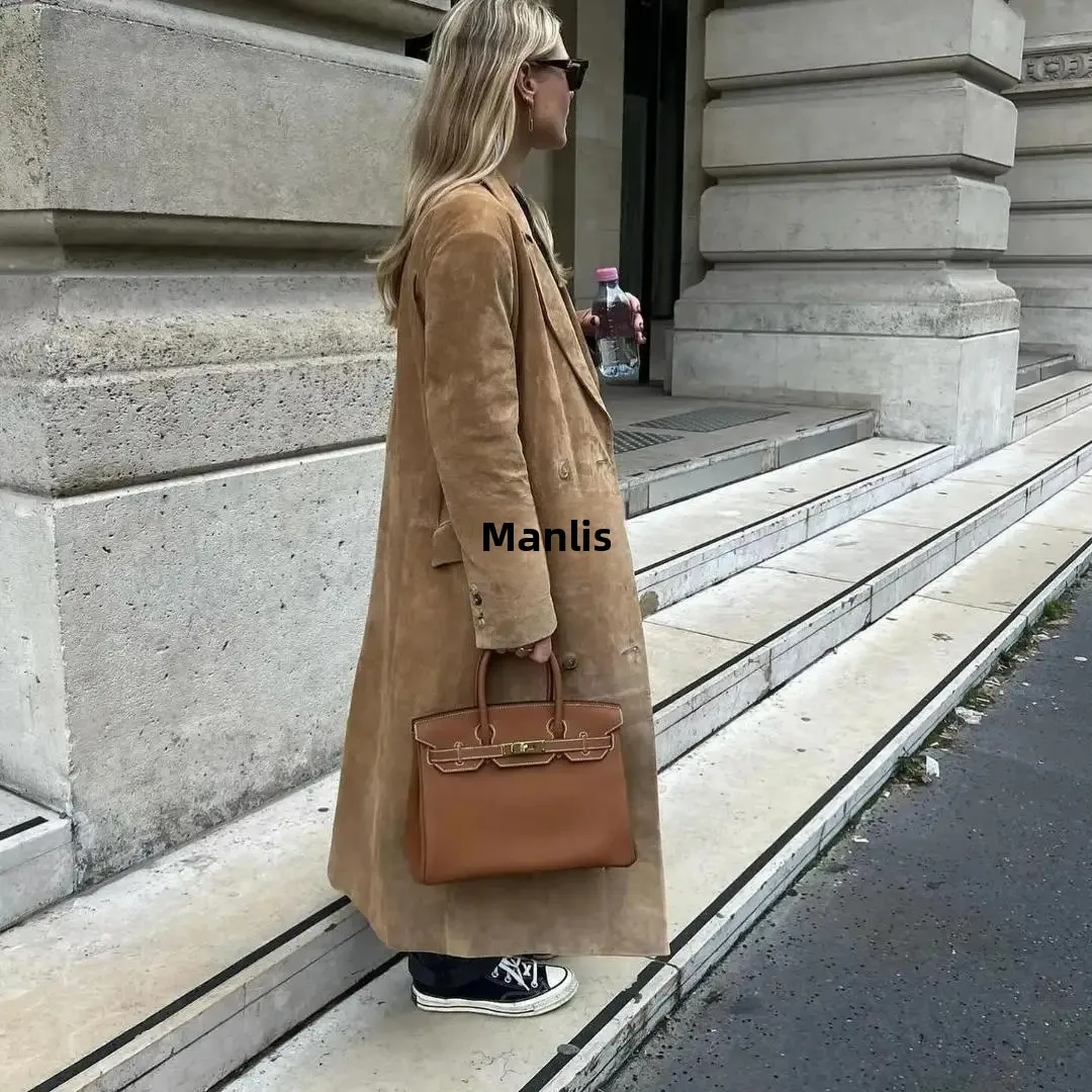 Осенняя новая трансграничная женская одежда винтажная элегантная длинная