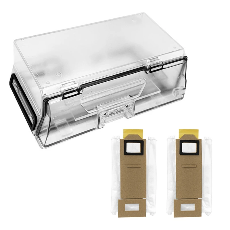 

3Pcs For Xiaomi Roborock T7S T7S PLUS Robot Vacuum Cleaner Accessories Dust Collection Box And Dust Bag