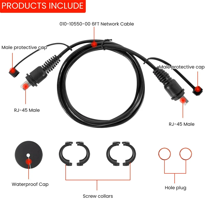 Рисунок 4 - Морской сетевой кабель RJ45 010-10550-00