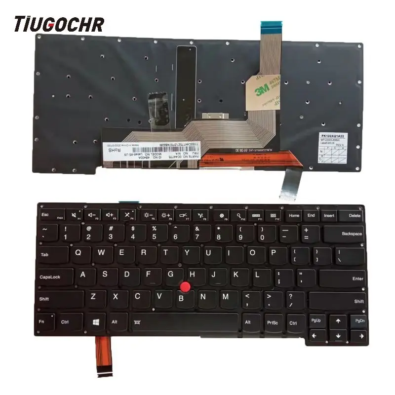 

New Lenovo ThinkPad S431 Keyboard Backlit S440 20AX 20BA 0C44765 04Y2200 LB-84US