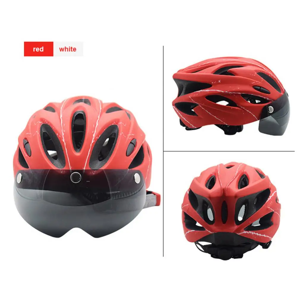 

Обтекаемый велосипедный шлем из поликарбоната и пенополистирола, шлем для езды на горном велосипеде, ультралегкий велосипедный шлем, модное Спортивное защитное снаряжение