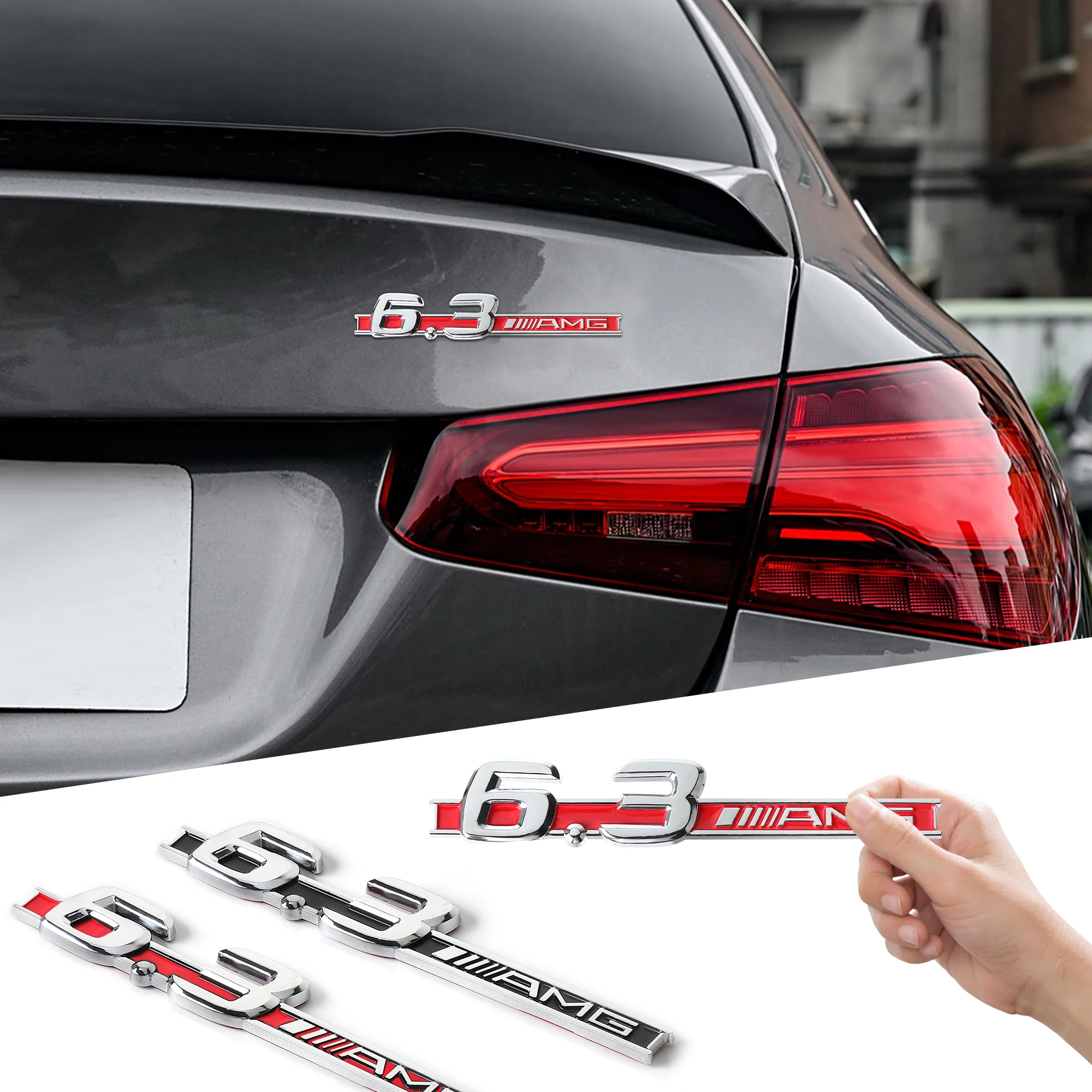 Фото ABS багажник кузова Автомобиля AMG Письмо значок логотип наклейка Аксессуары для Mercedes Benz W168 W211 W212 W213 CLE GLA C180 CLE GLA C180 W222 №1