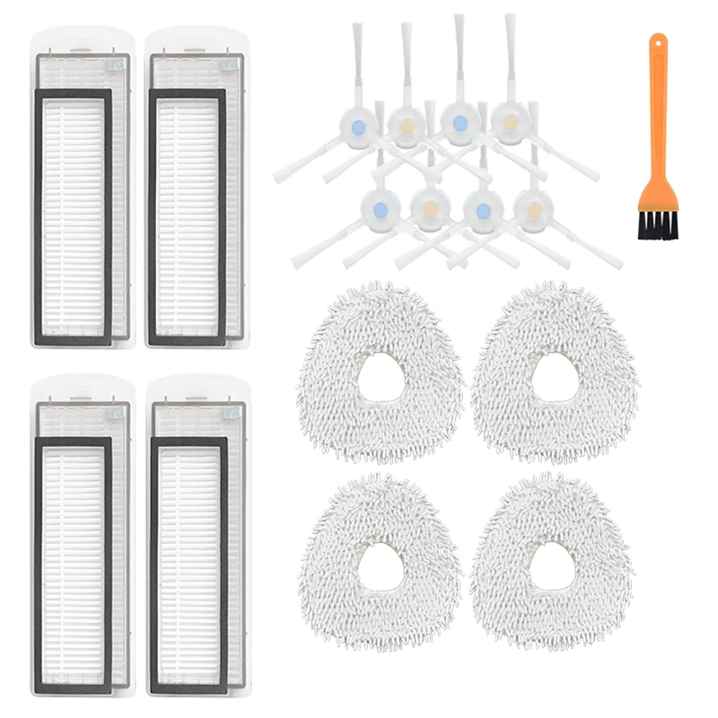 

Аксессуары для робота-уборщика Cloud КИТ NARWAL T10, боковая щетка, швабра с фильтром