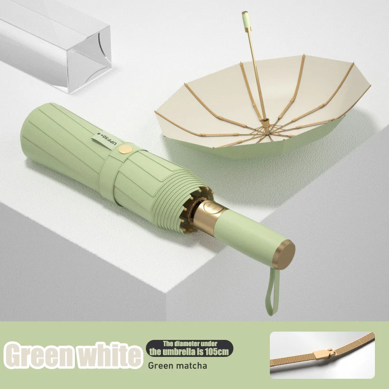 

Автоматический Красочный Зонт Стоимостью 10 Долларов С Защитой От Ультрафиолета, Устойчивый К Штормовому Излучению, Непромока...