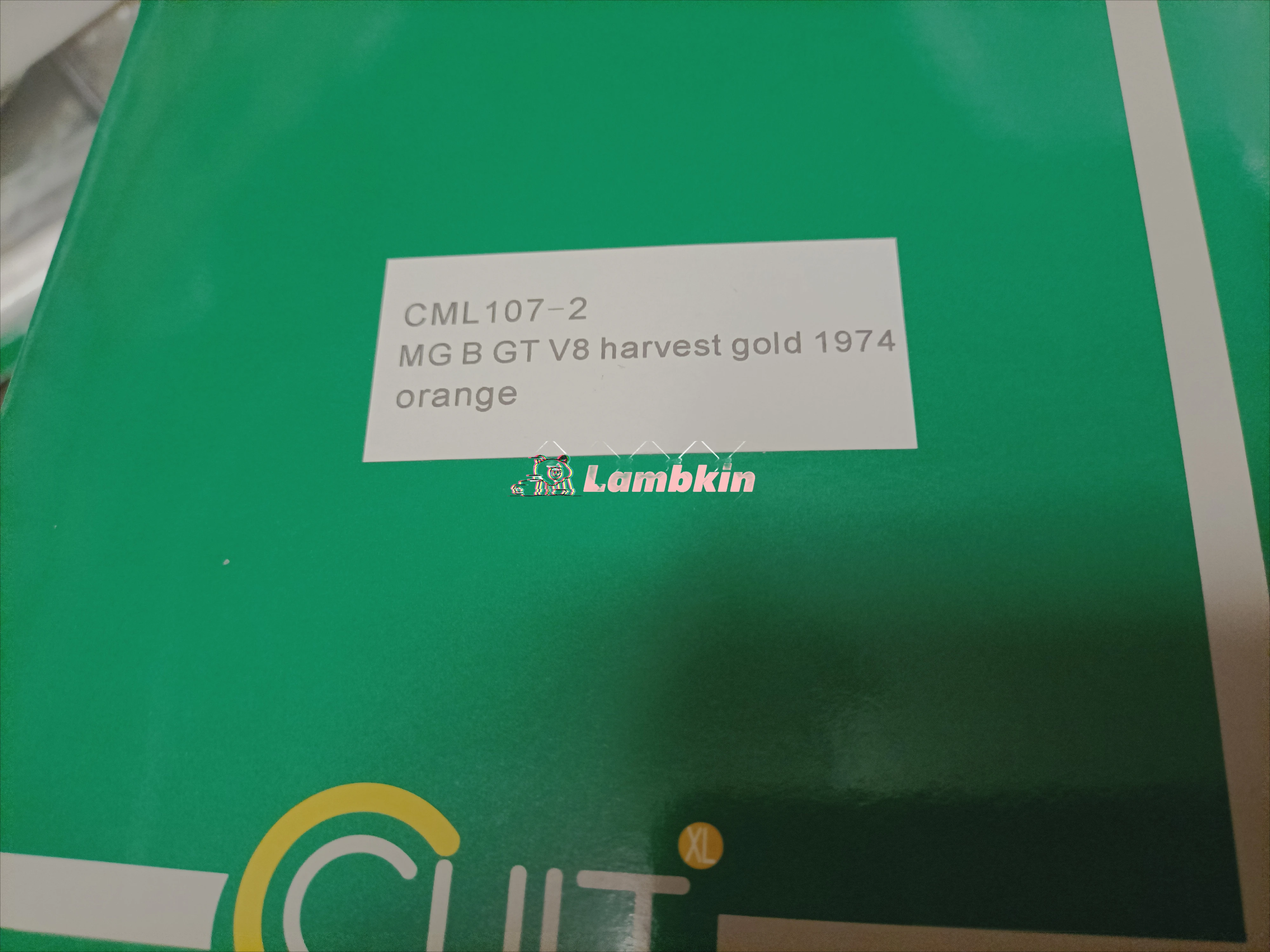 Культовая модель Rover mg Coupe 1:18 MG B GT V8 Harvest Gold 1974 оранжевый коллекционный подарок