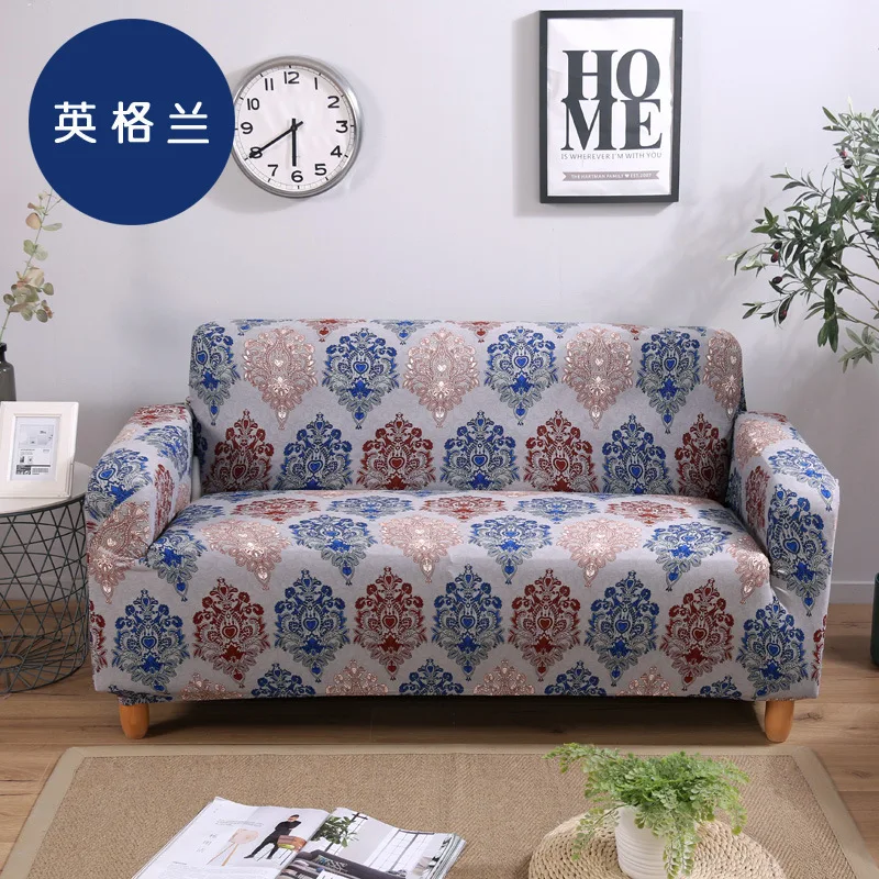 

Elastic Solid Color Corner Sofa Covers for Living Room Stretch Modern Cotton Sofa Towel L-Shape Sectional Couch Slipcover
