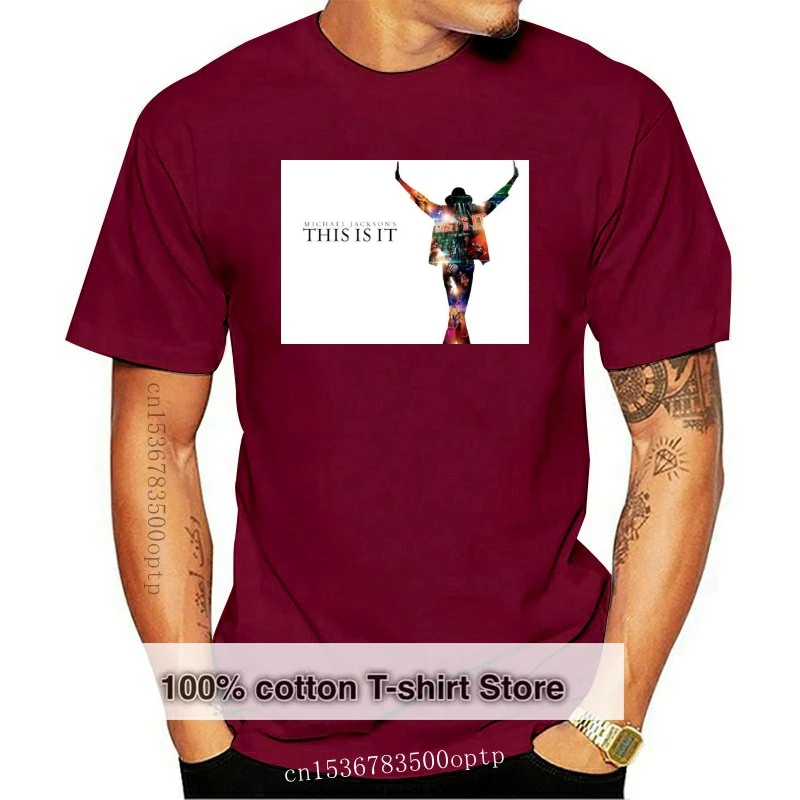 

MICHAEL JACKSON T SHIRT this is it movie SMALL MEDIUM LARGE or XL