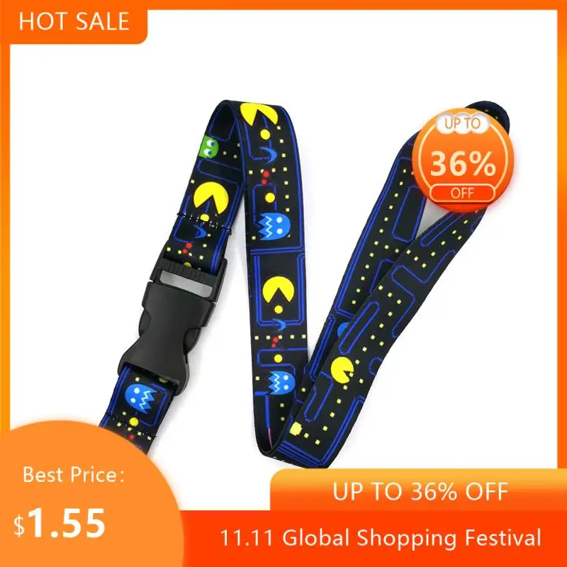 

Ремешок на шею с рисунком из мультфильма, для ID-бейджа, держателя для карт, брелок, мобильный телефон ремешок, подарок, лента, ожерелье