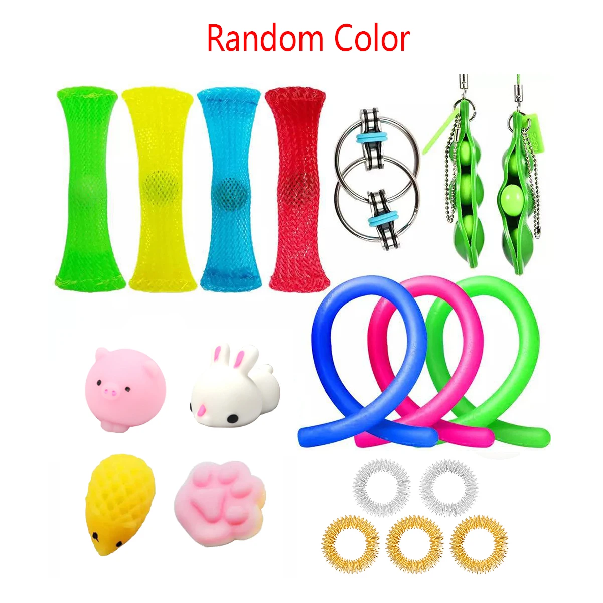 

Детские игрушки-антистресс, 20/23/24/30 шт. в упаковке