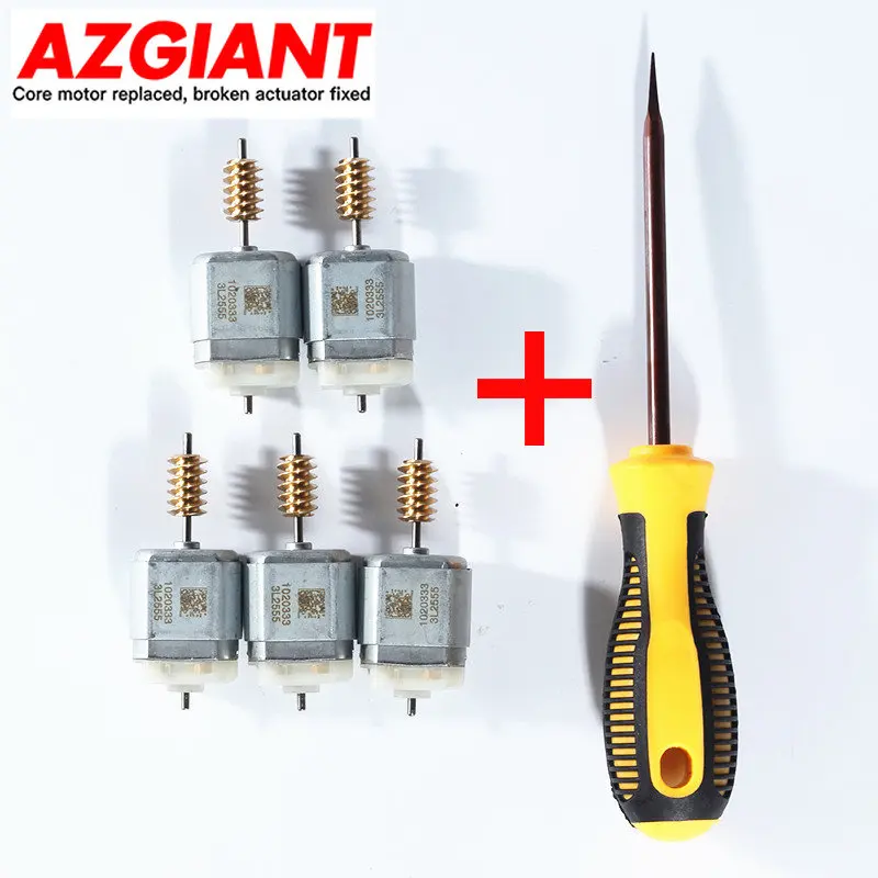 

AZGIANT 6pcs ESL/ELV Steering Lock Motor Wheel For Mercedes-Benz 212 204 207 E /C Series And Pin Extractor Tool CW