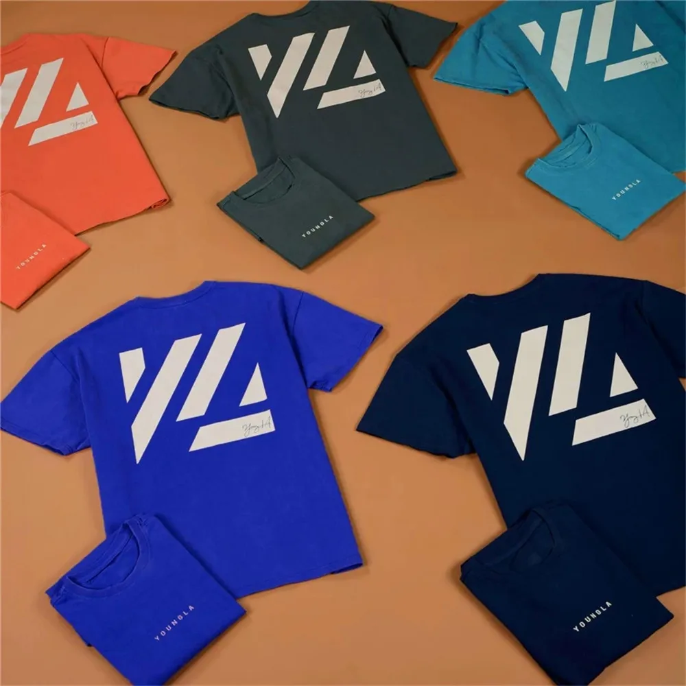 

Мужская свободная футболка с коротким рукавом и принтом, лето 2022, модные топы для фитнеса и бодибилдинга, удобные мужские топы с коротким ру...