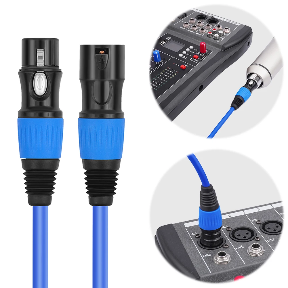 Акустический кабель позолоченный 3/5M XLR